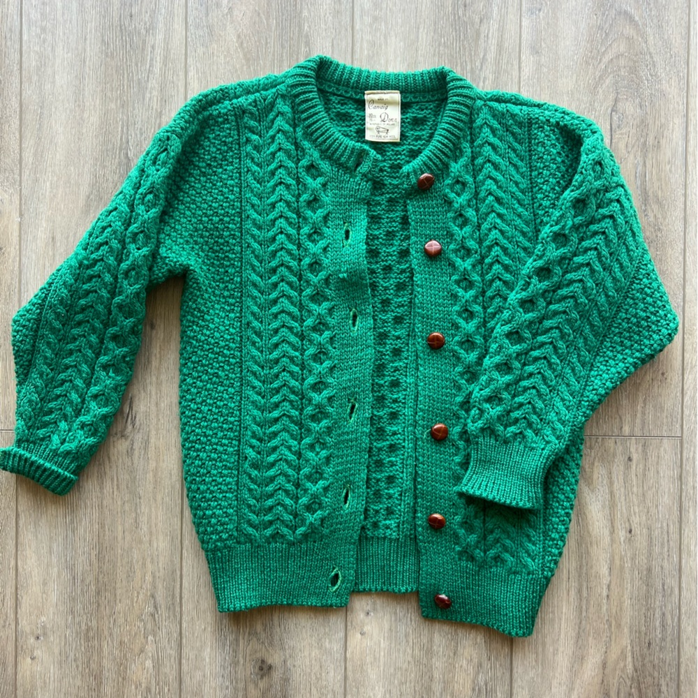 Green Wool Sweater